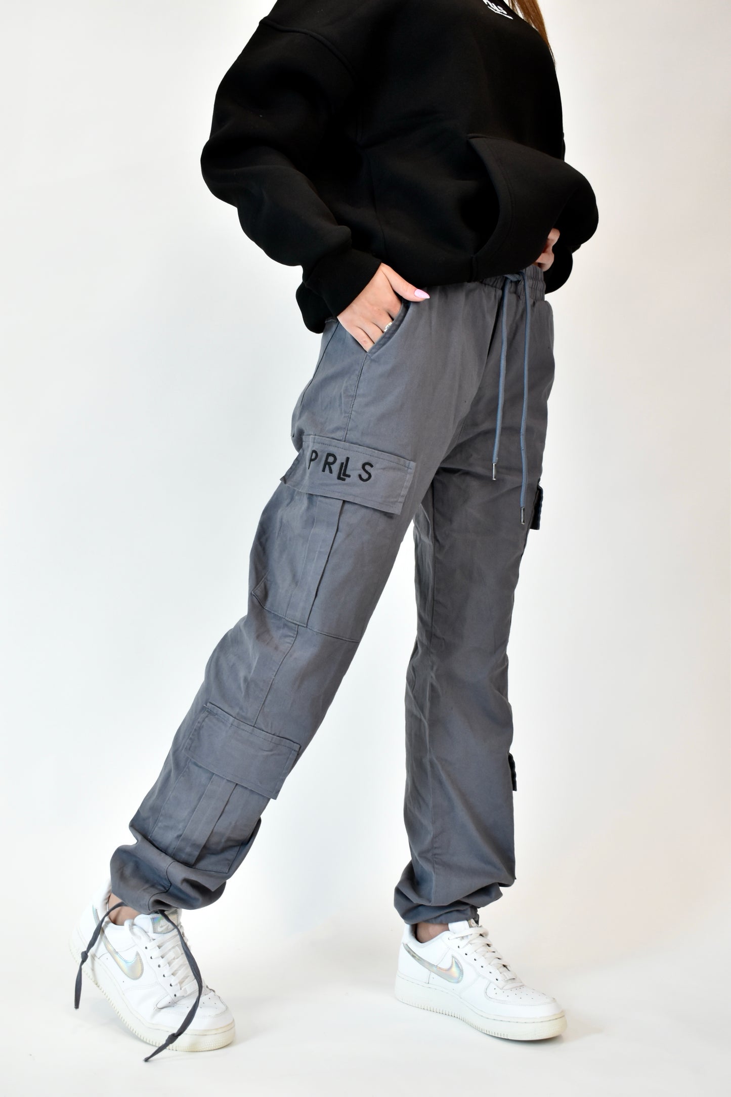 Cargo pants graphite gray