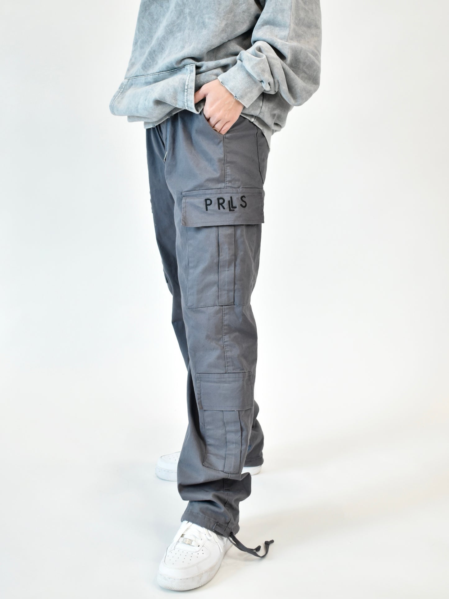 Cargo pants graphite gray